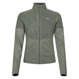 Kingsland Birdie ladies fleece jakke i farven green castor